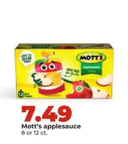 Hy-Vee Mott's Applesauce offer