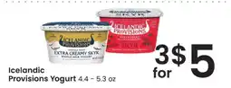 Albertsons Icelandic Provisions Yogurt offer