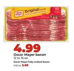 Hy-Vee Oscar Mayer Bacon offer