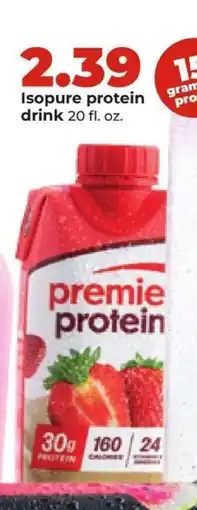 Hy-Vee Isopure protein drink offer