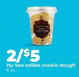 Hy-Vee Hy-Vee edible cookie dough offer