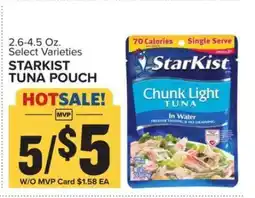 Food Lion Starkist Tuna Pouch offer