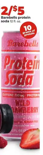 Hy-Vee Barebells protein soda offer