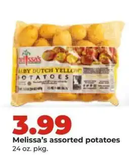 Hy-Vee Melissa's assorted potatoes offer