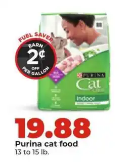 Hy-Vee Purina Cat Food offer
