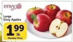 Albertsons Large Envy Apples offer