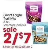 Giant Eagle Giant Eagle Trail Mix offer