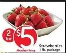 Albertsons Strawberries offer