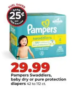 Hy-Vee Pampers Swaddlers offer