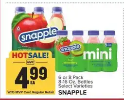 Food Lion Snapple offer