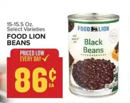 Food Lion FOOD LION BEANS offer