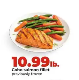 Hy-Vee Coho Salmon Fillet offer