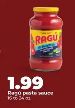 Hy-Vee Ragú Pasta Sauce offer