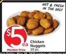 Albertsons Chicken Nuggets offer