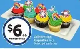 Albertsons Celebration Cupcakes offer
