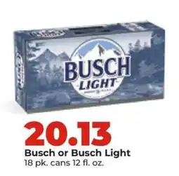 Hy-Vee Busch or Busch Light offer