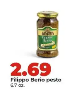 Hy-Vee Filippo Berio Pesto offer