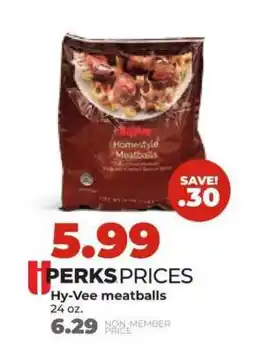 Hy-Vee Hy-Vee meatballs offer