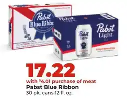 Hy-Vee Pabst Blue Ribbon offer