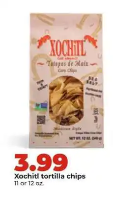 Hy-Vee Xochitl tortilla chips offer