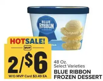 Food Lion BLUE RIBBON FROZEN DESSERT offer