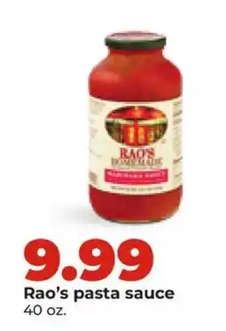 Hy-Vee Rao's Pasta Sauce offer