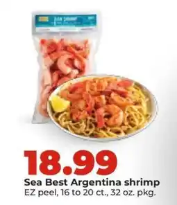 Hy-Vee Sea Best Argentina shrimp offer