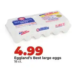 Hy-Vee Eggland's Best Large Eggs offer