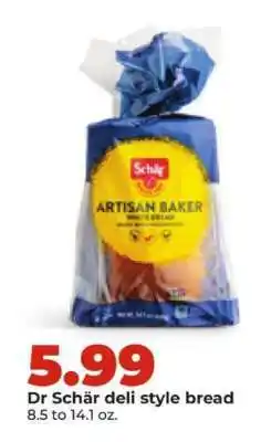 Hy-Vee Dr Schär deli style bread offer