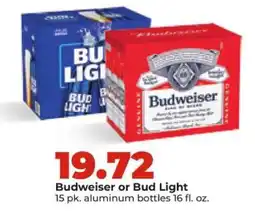 Hy-Vee Budweiser or Bud Light offer
