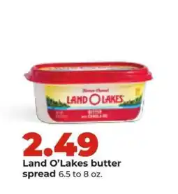 Hy-Vee Land O Lakes Butter Spread offer