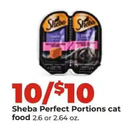 Hy-Vee Sheba Perfect Portions Cat Food offer