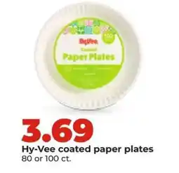 Hy-Vee Hy-Vee coated paper plates offer