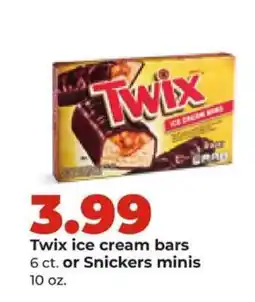 Hy-Vee Twix ice cream bars offer