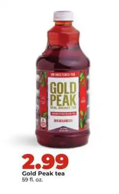 Hy-Vee Gold Peak Tea offer