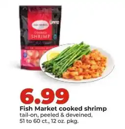 Hy-Vee Fish Market cooked shrimp offer
