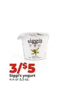 Hy-Vee Siggi's Yogurt offer