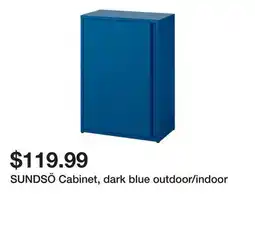 Ikea SUNDSÖ Cabinet, dark blue outdoor/indoor offer