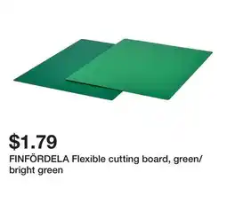Ikea FINFÖRDELA Flexible cutting board, green/bright green offer