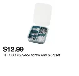 Ikea TRIXIG 175-piece screw and plug set offer
