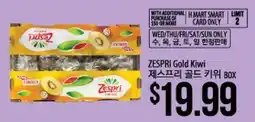 Hmart ZESPRI Gold Kiwi offer