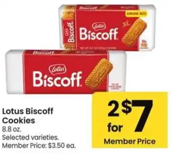 Albertsons Lotus Biscoff Cookies offer