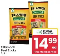 Albertsons Tillamook Beef Sticks offer