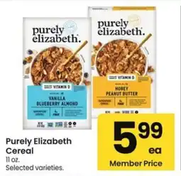 Albertsons Purely Elizabeth Cereal offer