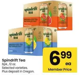 Albertsons Spindrift Tea offer