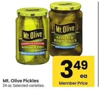 Albertsons Mt. Olive Pickles offer