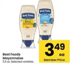 Albertsons Best Foods Mayonnaise offer