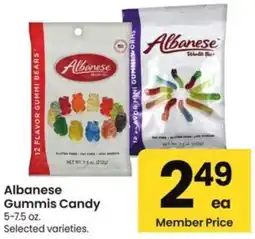 Albertsons Albanese Gummis Candy offer