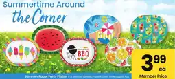 Albertsons Summer Paper Party Platter offer