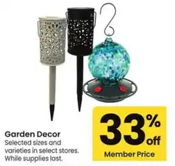 Albertsons Garden Decor offer